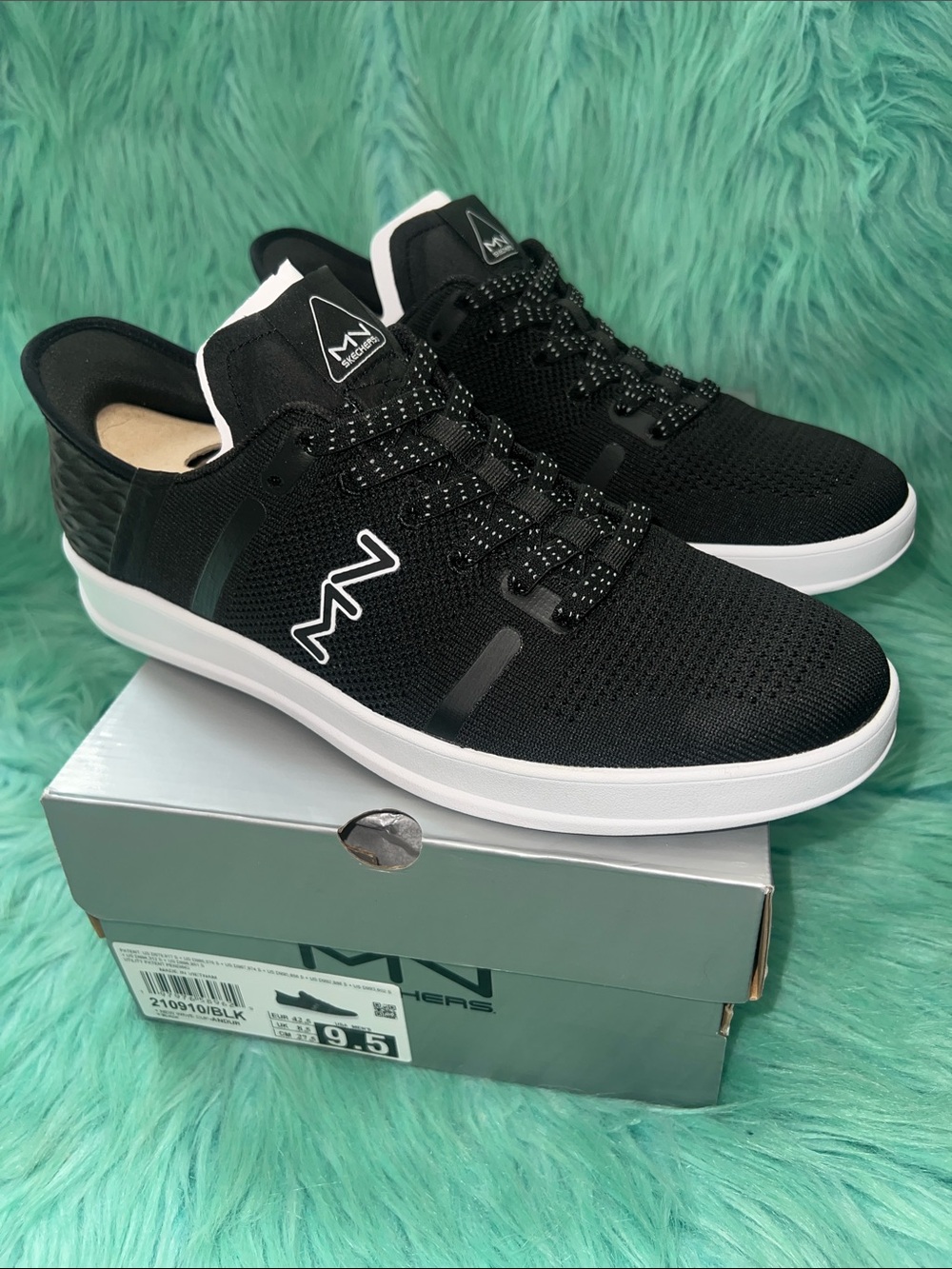 NIB Mark Nason Skechers New Wave Cup- Andur- Black Mens 9.5